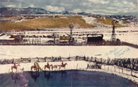 Magazine Picture of McMillen ranch in Mangas Valley